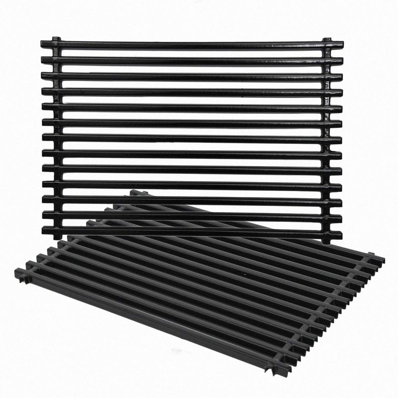 GasSaf Grill Grates for Weber Spirit 300, Spirit 700, Genesis Silver Gold B|C, Platinum B|C, Porcelain Grid Grates Replacement for Genesis 1000-3500, Gas Grill Parts for Weber 7525 (17.4 x11.8) - Image 3